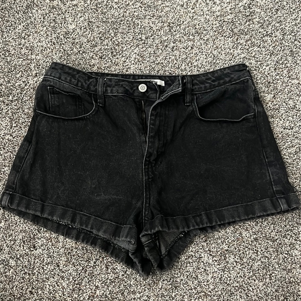 Pacsun Black Vintage Jean Shorts